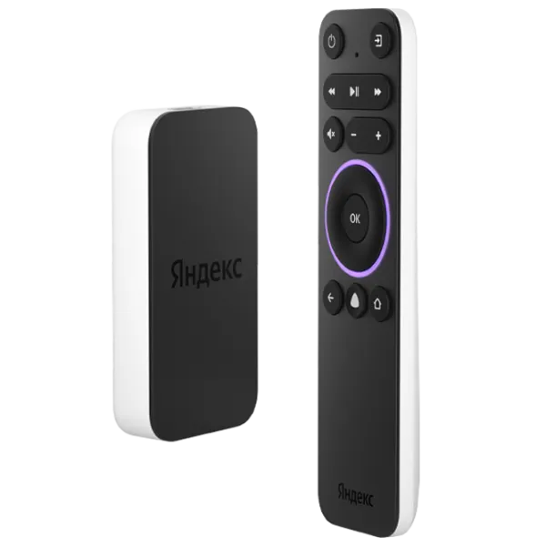Smart Media Player Yandex TV Box Yandex HDMI/ Black photo 1