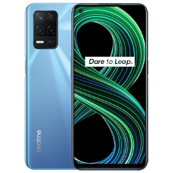 Realme 8 5G 4 GB/ 128 GB/ Dual SIM/ Blue  photo 1 Realme 8 5G 4 GB/ 128 GB/ Dual SIM/ Blue  photo 1