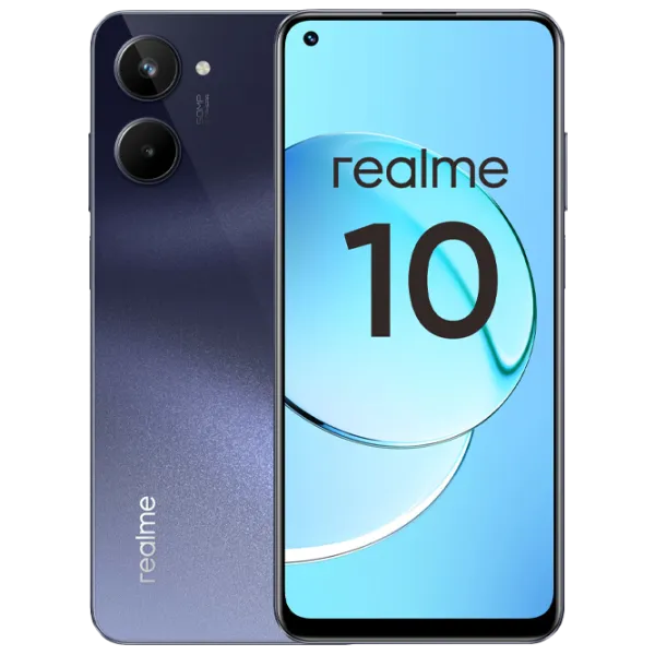 Realme 10 4 GB/ 128 GB/ Dual SIM/ Black  photo 1