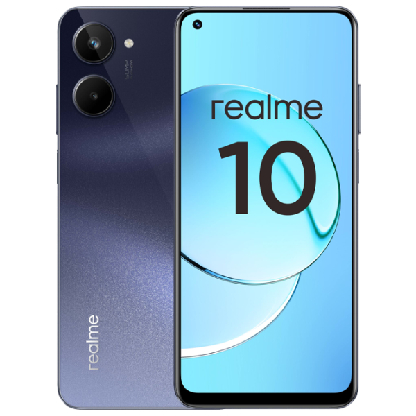 Realme 10 4 GB/ 128 GB/ Dual SIM/ Black  photo 1