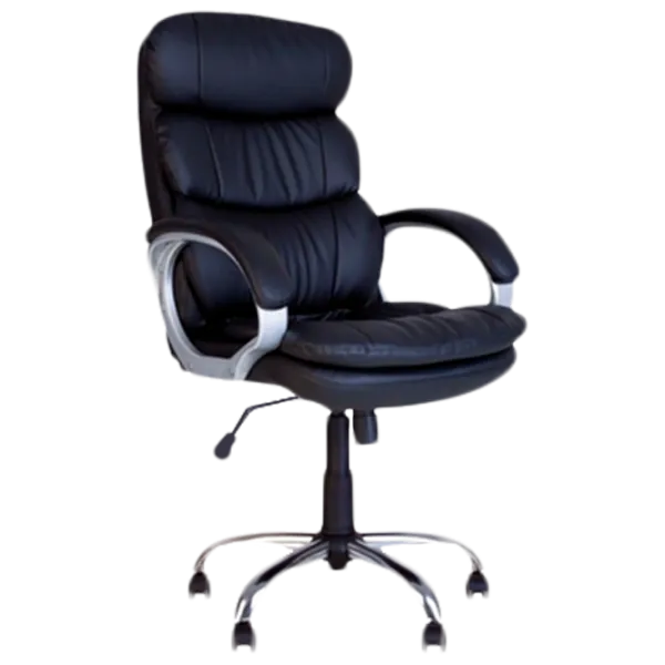 Fotoliu de birou Nowy Styl Dolce Piele artificială/ Black Gray photo 1