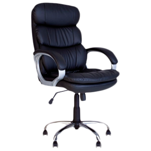Fotoliu de birou Nowy Styl Dolce Piele artificială/ Black Gray photo 1
