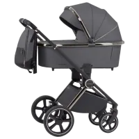 Cărucior pentru copil Carrello Ultimo 2 in 1 Chrome 599-002/ Gray