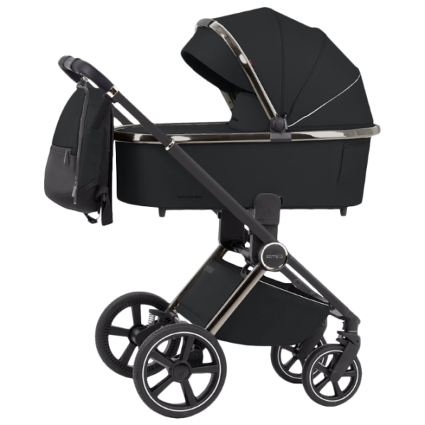 Cărucior pentru copil Carrello Ultimo 2 in 1 Chrome 599-004/ Black photo 1