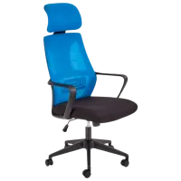 Офисное кресло Halmar Valdez Акриловая сетка/ Синий