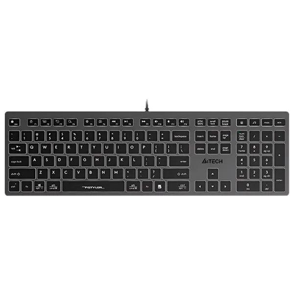 Клавиатура A4Tech FX60 Проводная/ Серый photo 1
