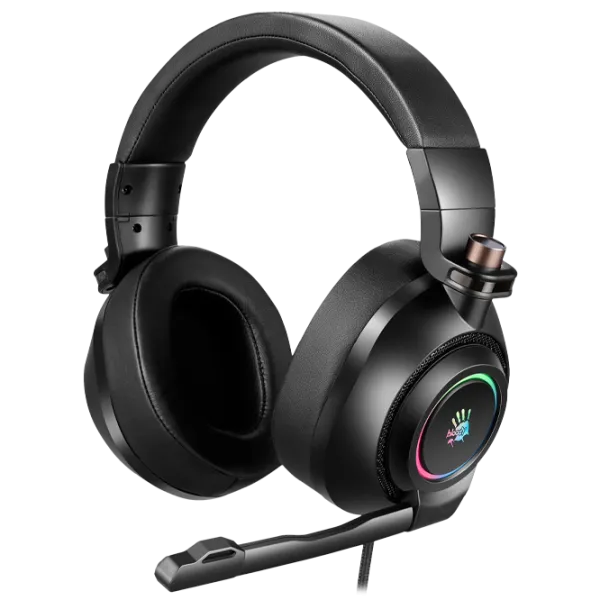 Căști Bloody G580 Black Cu fir/ Gaming photo 1