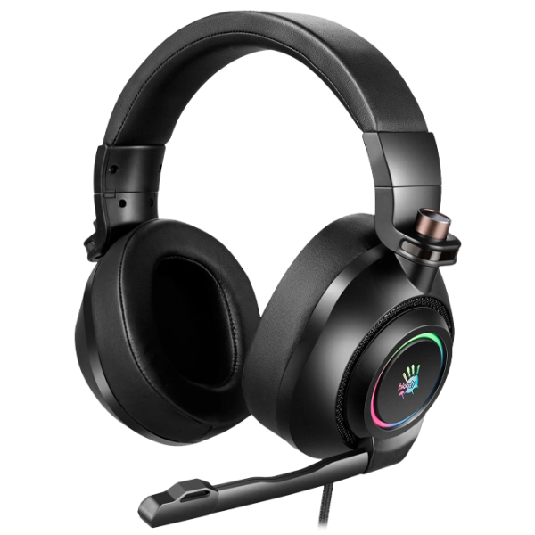 Căști Bloody G580 Black Cu fir/ Gaming photo 1