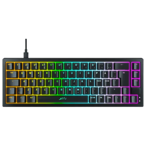 Tastatură Xtrfy K5 Cu fir/ Black photo 1