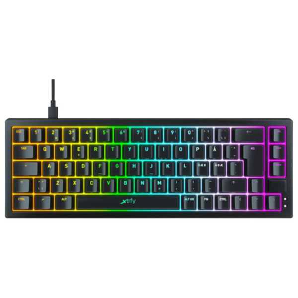 Tastatură Xtrfy K5 Cu fir/ Black photo 1