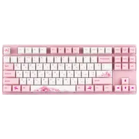 Клавиатура Varmilo Sakura R2 Cherry MX Silent Red Беспроводные + Проводные/ Розовый