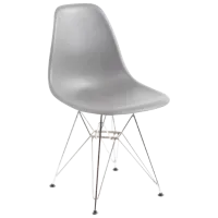 Scaun de bucătărie AG Bravo Steel Plastic/ Gray