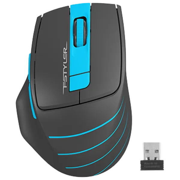 Mouse A4Tech FG30S USB/ Gray photo 1