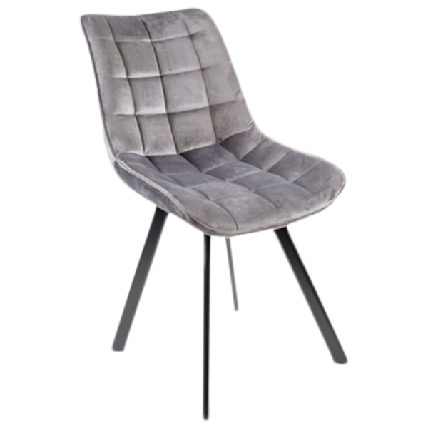 Scaun de bucătărie AG K332 Velur/ Gray photo 1