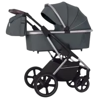 Детская коляска Carrello Aurora New 2 in 1 468-002/ Тёмно-серый