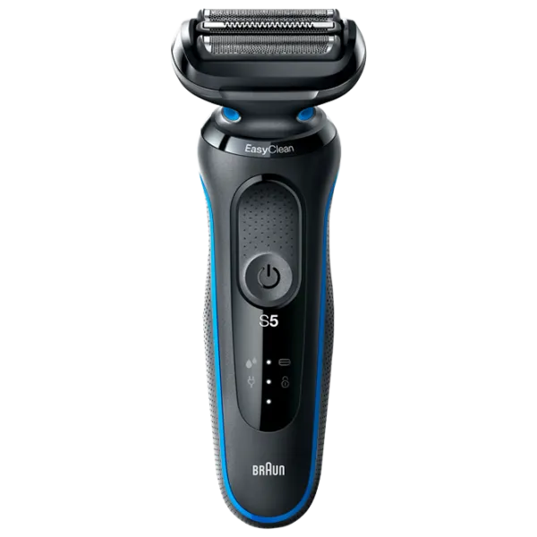 Бритва электрическая Braun 51-B1000s Синий Черный  photo 1