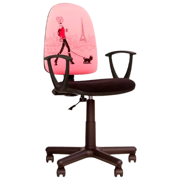 Офисное кресло Nowy Styl Falcon GTP Ткань/ Черный Розовый photo 1 Офисное кресло Nowy Styl Falcon GTP Ткань/ Черный Розовый photo 1