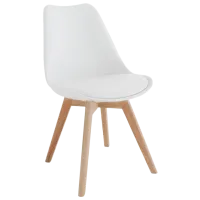 Scaun de bucătărie DecoPrim Jerry Piele artificială/ Gray