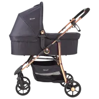 Cărucior pentru copil BabyGo Style 3 in 1 506-002/ Black