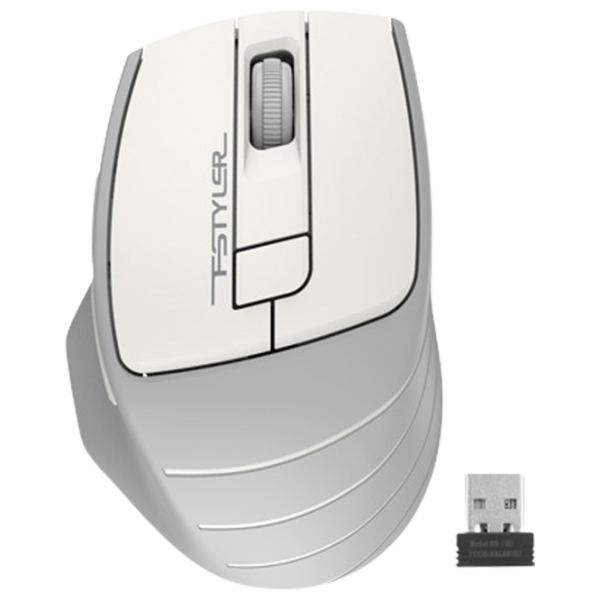 Mouse A4Tech FG30S USB/ White photo 1