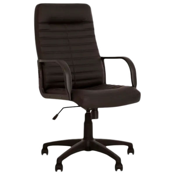 Fotoliu de birou AG Orman KD Piele artificială/ Black photo 1