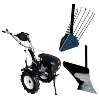 Мотокультиватор Technoworker HB 700 RS PRO SET/ RS.2.1-PRO 4х тактный/ Бензин