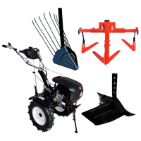 Motocultor Technoworker HB 700 RS PRO SET/ RSP.2.3-PRO 4 timpi/ Benzină