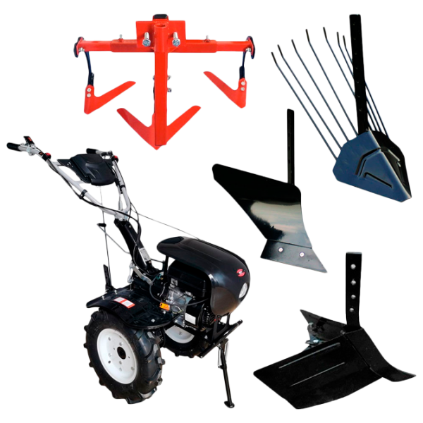 Мотокультиватор Technoworker HB 700 RS PRO SET/ RSP.3-PRO 4х тактный/ Бензин photo 1