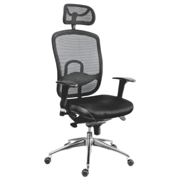 Офисное кресло AG Ergo Style 800S HB Акриловая сетка/ Черный photo 1