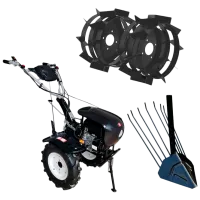 Мотокультиватор Technoworker HB 700 RS PRO SET/ RSR.1.3-PRO 4х тактный/ Бензин