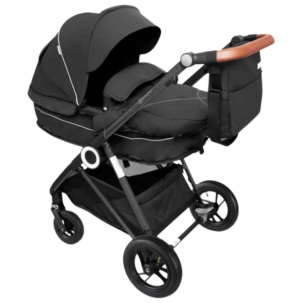Cărucior pentru copil BabyGo Halime Air 503-001/ Black photo 1