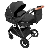 Cărucior pentru copil BabyGo Halime Air 503-001/ Black