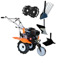 Motocultor Technoworker HB 700 N SET/ NR3 4 timpi/ Benzină