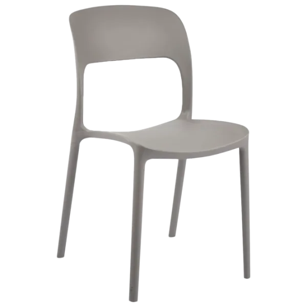 Scaun de bucătărie DecoPrim Vigo Plastic/ Dark Gray photo 1 Scaun de bucătărie DecoPrim Vigo Plastic/ Dark Gray photo 1