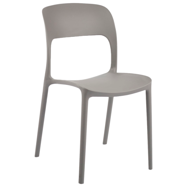 Scaun de bucătărie DecoPrim Vigo Plastic/ Dark Gray photo 1 Scaun de bucătărie DecoPrim Vigo Plastic/ Dark Gray photo 1