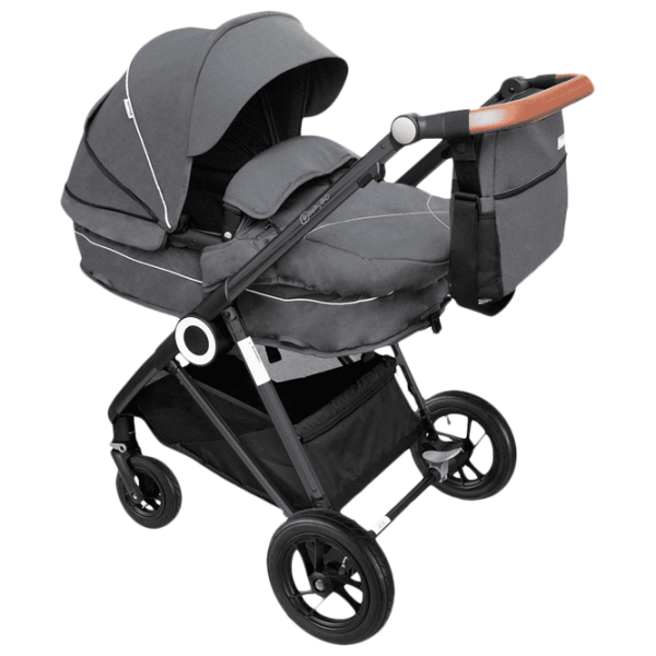 Cărucior pentru copil BabyGo Halime 504-001/ Gray photo 1