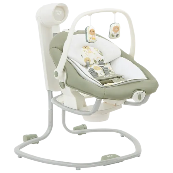 Leagăn pentru bebeluși Joie Serina 2 in 1 (540-003) 9 kg/ Green photo 1