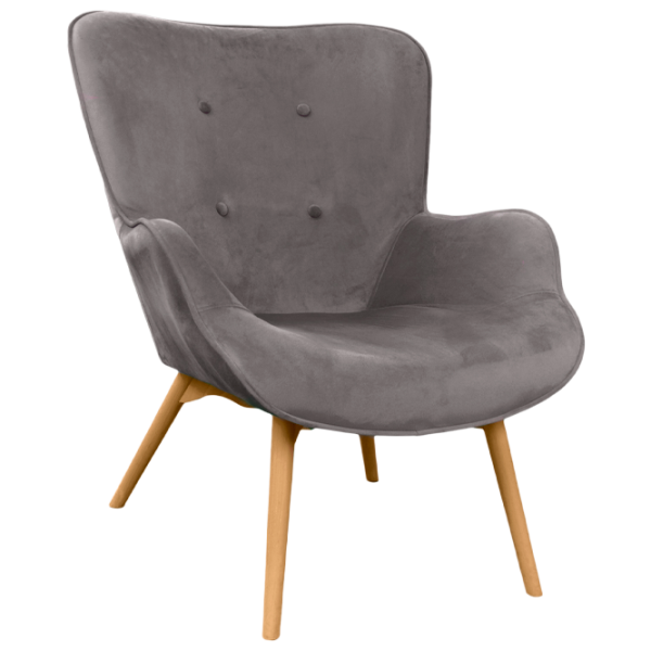 Fotoliu living DecoPrim Leonard Dark Gray photo 1 Fotoliu living DecoPrim Leonard Dark Gray photo 1