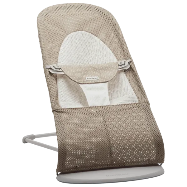 Leagăn pentru bebeluși BabyBjorn Balance Soft Mesh (481-002) 13 kg/ Beige photo 1
