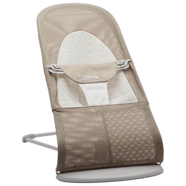Leagăn pentru bebeluși BabyBjorn Balance Soft Mesh (481-002) 13 kg/ Beige photo 1