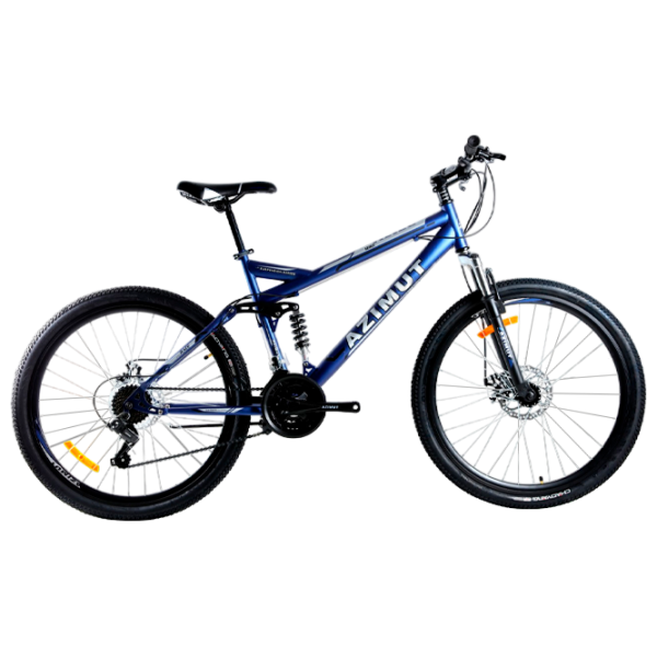 Bicicletă Azimut Race 29" 19" Oțel/ Blue White photo 1 Bicicletă Azimut Race 29" 19" Oțel/ Blue White photo 1