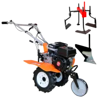 Motocultor Technoworker HB 700 N SET/ NP.1 4 timpi/ Benzină