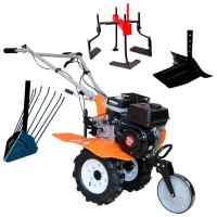 Motocultor Technoworker HB 700 N SET/ NP.2.3 4 timpi/ Benzină