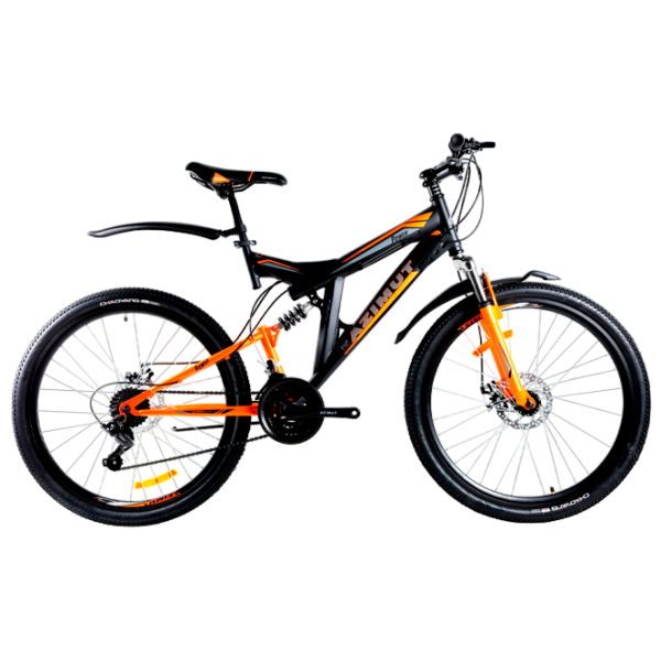 Bicicletă Azimut Power 26" 19" Oțel/ Black Orange photo 1 Bicicletă Azimut Power 26" 19" Oțel/ Black Orange photo 1