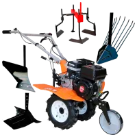 Motocultor Technoworker HB 700 N SET/ NP.3 4 timpi/ Benzină