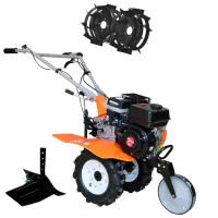 Motocultor Technoworker HB 700 N SET/ NR.1.2 4 timpi/ Benzină