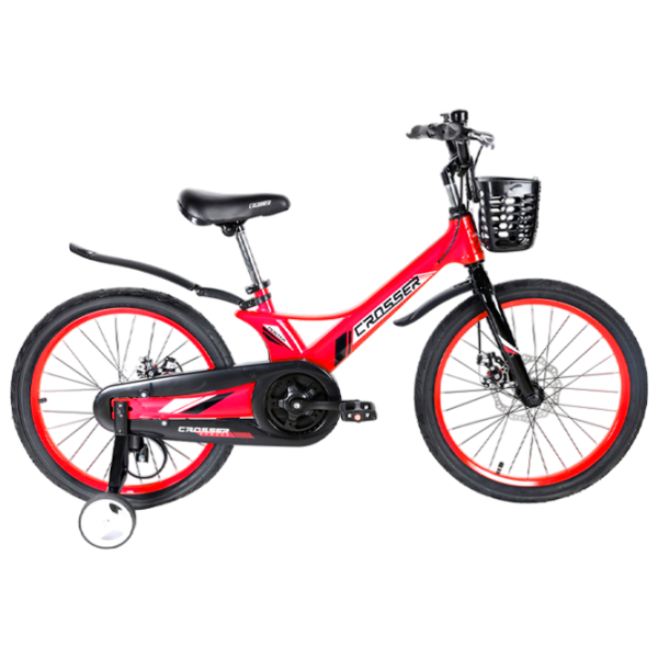 Bicicletă Crosser Hunter 20" Aliaj de magneziu/ Red Black photo 1 Bicicletă Crosser Hunter 20" Aliaj de magneziu/ Red Black photo 1