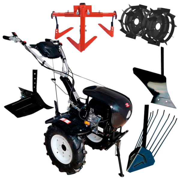 Мотокультиватор Technoworker HB 700 RS PRO SET/ RSRP.3-PRO 4х тактный/ Бензин photo 1 Мотокультиватор Technoworker HB 700 RS PRO SET/ RSRP.3-PRO 4х тактный/ Бензин photo 1