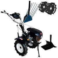 Мотокультиватор Technoworker HB 700 RS PRO SET/ RSR.2.3-PRO 4х тактный/ Бензин