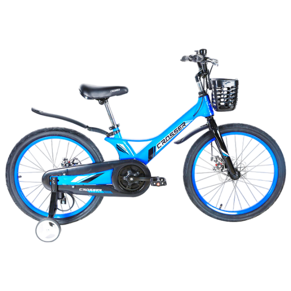 Bicicletă Crosser Hunter 20" Aliaj de magneziu/ Blue Black photo 1